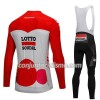 Conjunto Maillot + Culotte largo con tirantes 2018 Lotto Soudal N001